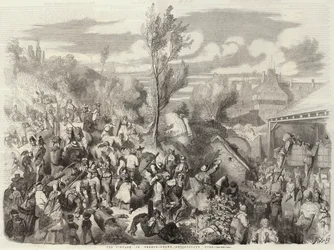 Die Weinlese in Frankreich